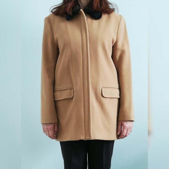 Vintage Made in USA NY&CO  Wool Coat - Picture 1 of 2